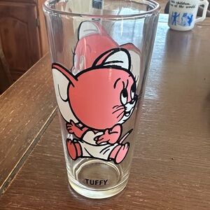 Tuffy Cartoon Character Glass 1975